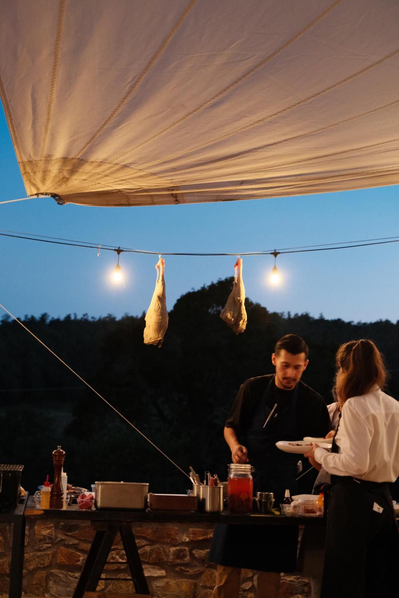 Vin Hotel - Wine Resort And Agriturismo Montieri ภายนอก รูปภาพ